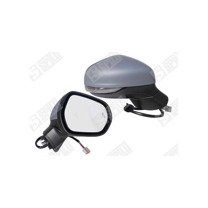 Rétroviseur Droit Pour Ford Fiesta VII Van 2085085 2085099 2085105 2087325