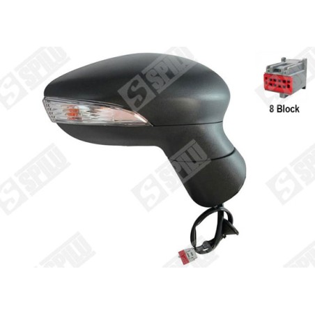 Rétroviseur Droit Pour Ford Fiesta A Trois Volumes VI 1514083 1542155 1547275