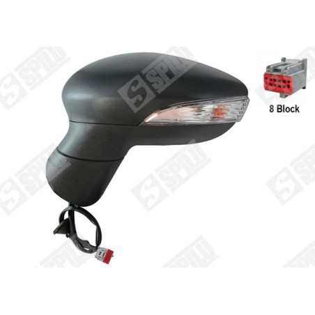 Rétroviseur Gauche Pour Ford Fiesta A Trois Volumes VI 1531442 1542172 1547274
