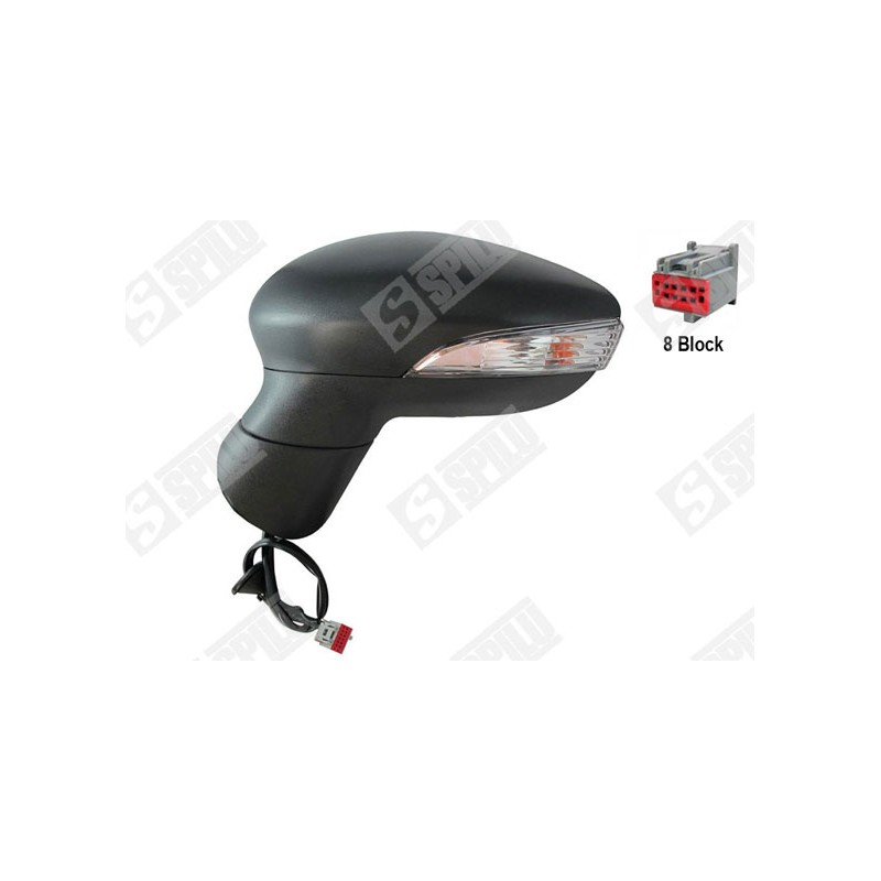 Rétroviseur Gauche Pour Ford Fiesta A Trois Volumes VI 1531442 1542172 1547274