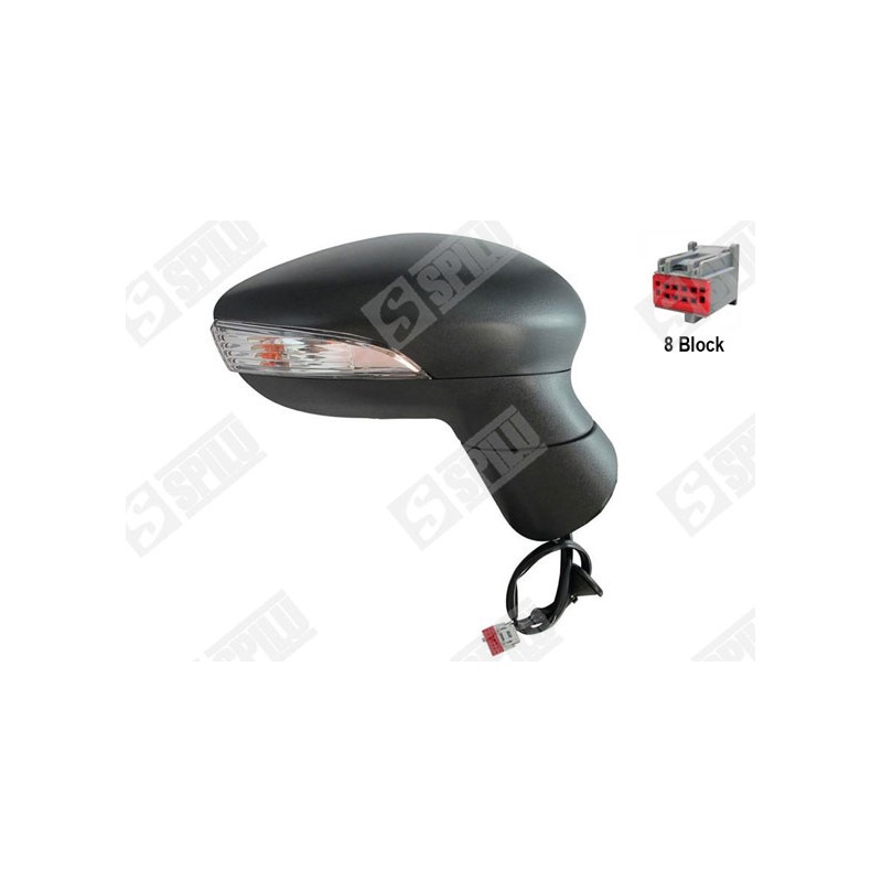 Rétroviseur Droit Pour Ford Fiesta A Trois Volumes VI 1531440 1542155 1547275