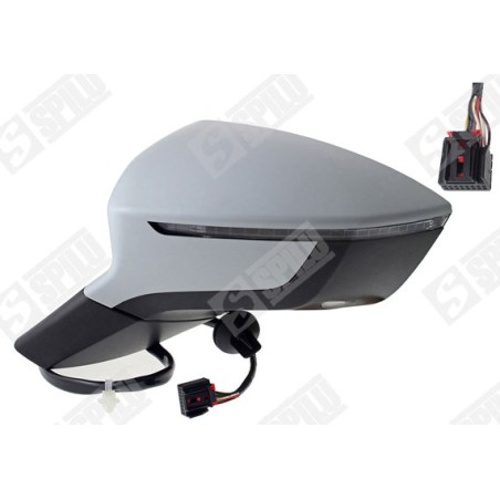 Rétroviseur Gauche Pour Seat Ateca 575857521A 575857537BGRU 575857537DGRU