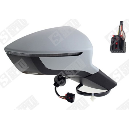 Rétroviseur Droit Pour Seat Ateca 575857522A 575857538BGRU 575857538DGRU