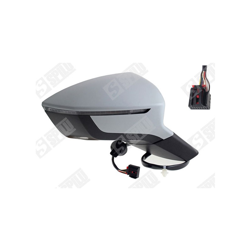 Rétroviseur Droit Pour Seat Ateca 575857522A 575857538BGRU 575857538DGRU