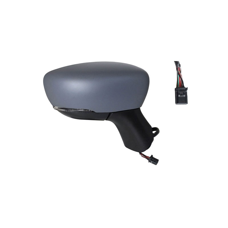 Rétroviseur Droit Pour Renault Captur I Kaptur 963011541R