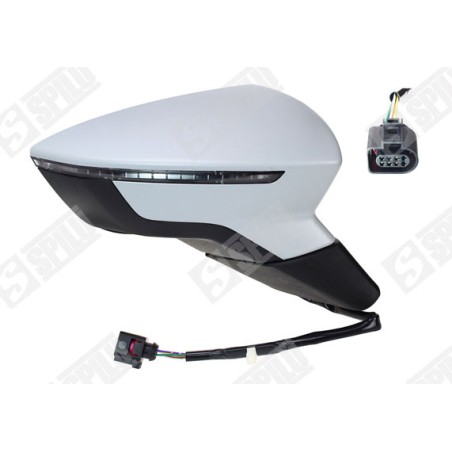 Rétroviseur Droit Pour Seat Leon Camionnette - 3/5 Portes SC ST 5F0 857 522 A