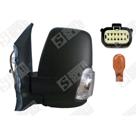 Rétroviseur Gauche Pour Ford Transit V363 Autobus/Autocar Camionnette 2366808
