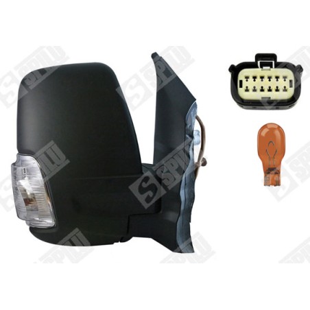 Rétroviseur Droit Pour Ford Transit V363 Autobus/Autocar Camionnette 2365921