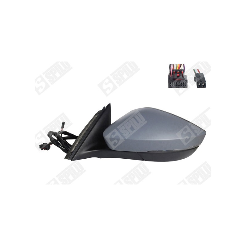 Rétroviseur Droit Pour Skoda Superb III Break 3V0857522K 3V0857538AGRU