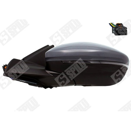 Rétroviseur Gauche Pour Peugeot 208 II Opel Corsa F Camionnette - 3/5 Portes