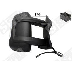Rétroviseur Droit Pour Peugeot Fiat Ducato Autobus/Autocar Citroën 8153 W2