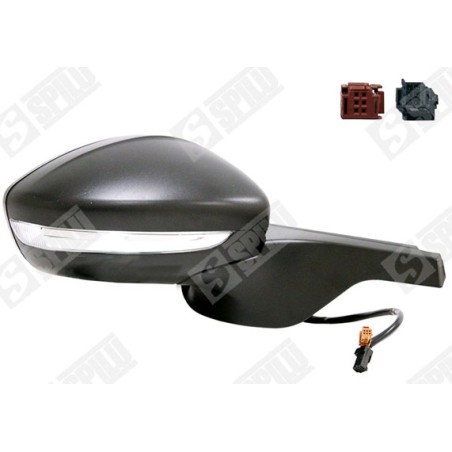 Rétroviseur Droit Pour Citroën C3 III 16075128XT 98128562XT