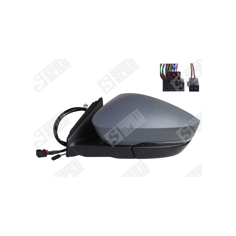 Rétroviseur Droit Pour Skoda Karoq 3T0 945 292 A 564 949 102 565857522D
