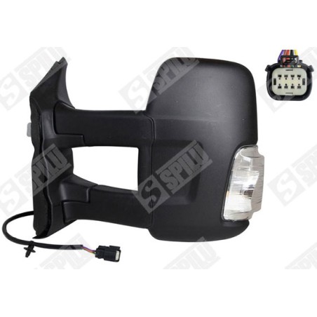 Rétroviseur Gauche Pour Ford Transit V363 Autobus/Autocar Camionnette 2366812