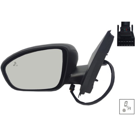 Rétroviseur Gauche Pour Dacia Jogger Logan III Sandero 963020328R 963663401R