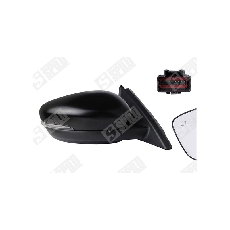 Rétroviseur Droit Pour Ford Kuga III 2461435 2462534 LV4B-17D742-AB