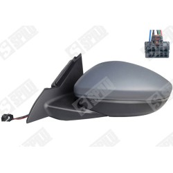 Rétroviseur Gauche Pour Opel Mokka 1637858980 981700011T 9835015980 9835023180