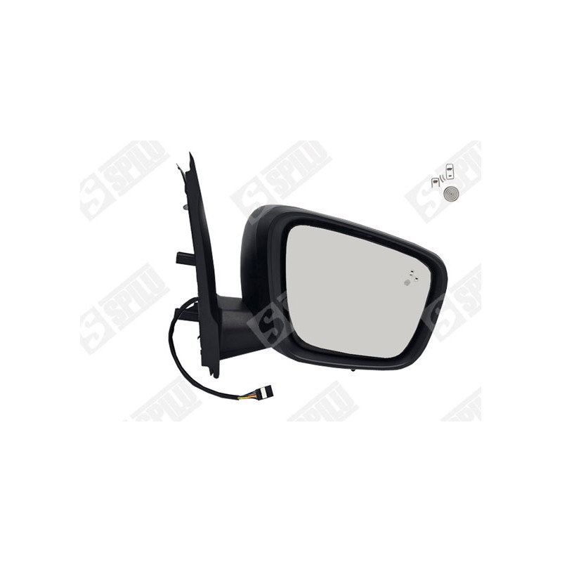 Rétroviseur Droit Pour Renault Express Camionnette/Monospace 963741321R