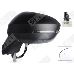 Rétroviseur Gauche Pour Nissan Qashqai III 261656PA0A 96302-6UN0B 963656PA2A