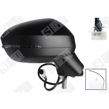Rétroviseur Droit Pour Nissan Qashqai III 261606PA0A 96301-6UN0B 963666PA2A