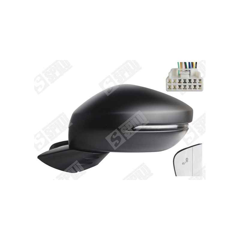 Rétroviseur Gauche Pour Honda Civic XI 3/5 Portes A Trois Volumes 34350-TVA-A01