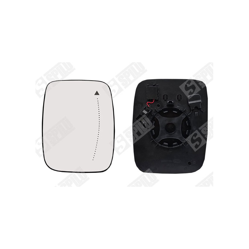 Verre de Rétroviseur Droit Pour Nissan Primastar Autobus/Autocar 963652855R