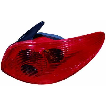 Feu Arrière Droit Pour Peugeot 206 3/5 Portes 6351S0