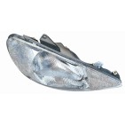 Phare Avant Droit Pour Peugeot 206 3/5 Portes Van 6205S7