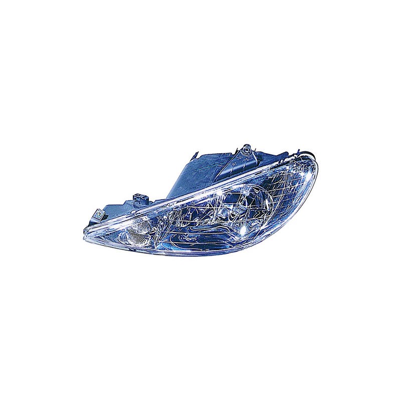 Phare Avant Gauche Pour Peugeot 206 3/5 Portes Van 6204S9