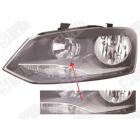 Phare Avant Gauche Pour VW Polo 6R1941007E