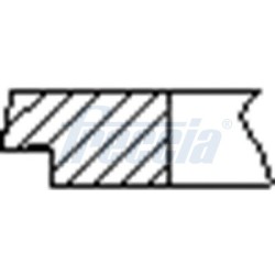 1 Jeu de Segments de Piston Pour Opel Fiat Suzuki Lancia 630365 71752645