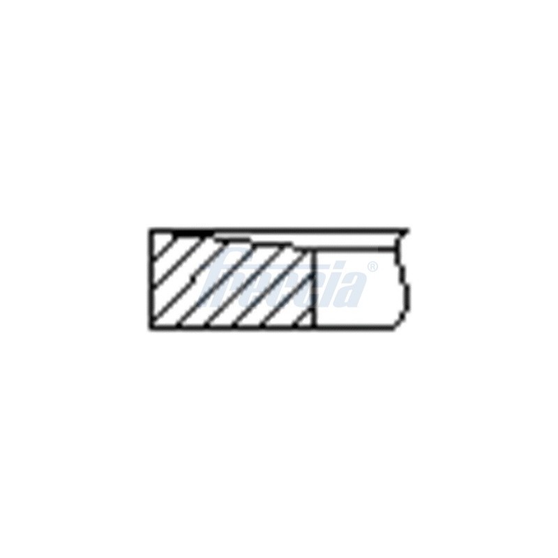 1 Jeu de Segments de Piston Pour Ford Transit  61 93 38 2
