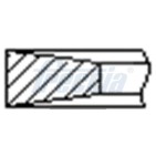 1 Jeu de Segments de Piston Pour Peugeot 207 Fiat Ford Citroën Volvo C30 0640S7