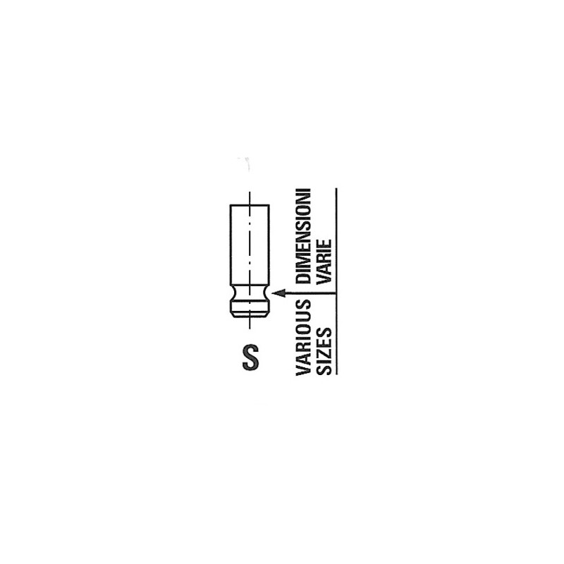 Soupape d'échappement Pour Peugeot 308 I 405 II 1007 Citroën