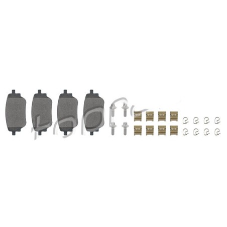 Kit Plaquette De Frein Arrière Pour Mercedes Classe A B Gla 4207500 0004205703
