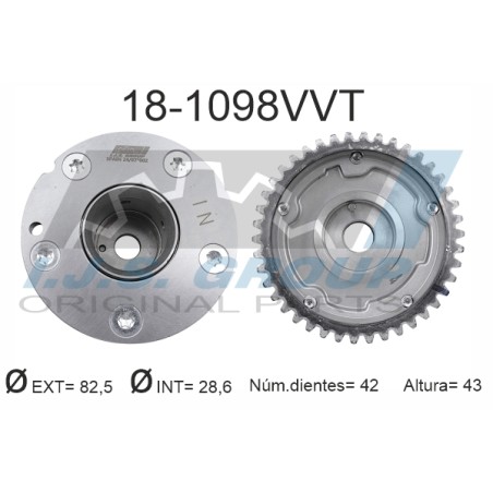 Poulie Réglage Arbre à Cames Pour Renault Dacia MERCEDES 130253326R 130257094R