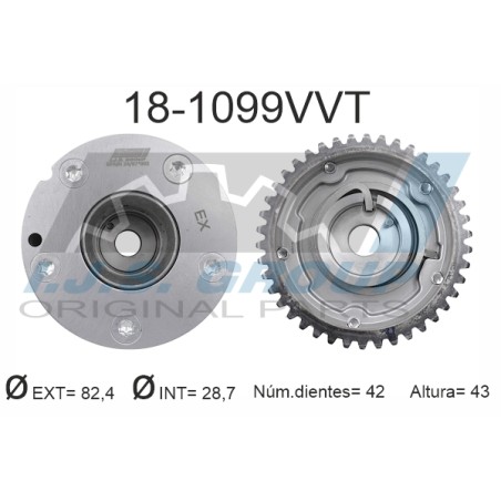 Poulie Réglage Arbre à Cames Pour Renault Dacia MERCEDES 130258860R 130259835R