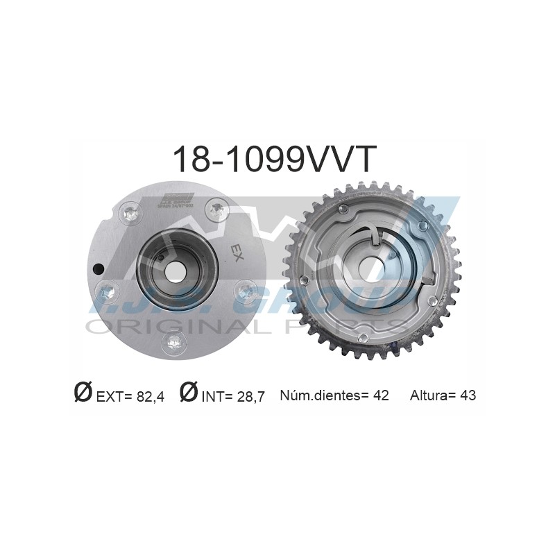 Poulie Réglage Arbre à Cames Pour Renault Dacia MERCEDES 130258860R 130259835R