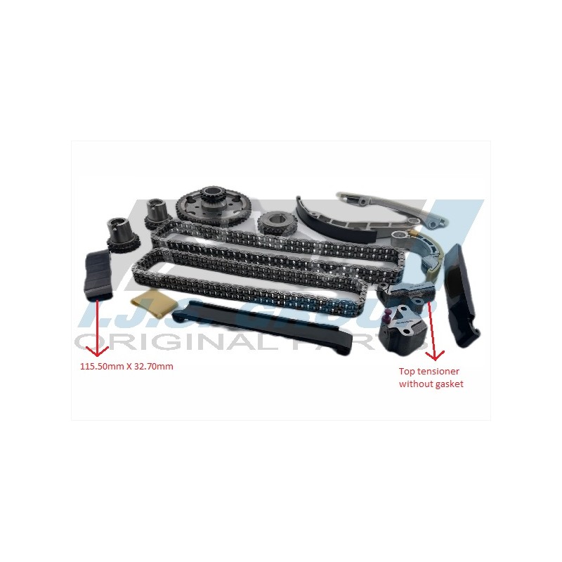 Kit Chaine de Distribution Pour Nissan Navara NP300 Pathfinder III 13070-BN310