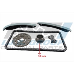 Kit Chaine de Distribution Pour Renault Opel Fiat Nissan 130C17602R 4423571