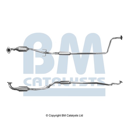 Catalyseur Pour Toyota Yaris 174100J010 1741023061 1741023067