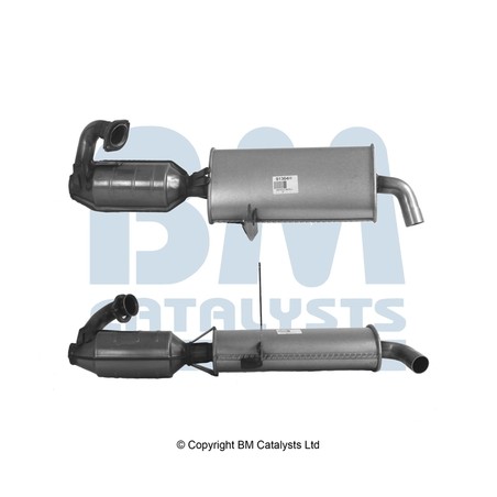 Catalyseur Pour Smart Cabrio City-Fortwo 0011953V001000000 2329663