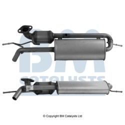 Catalyseur Pour Smart Fortwo Cabrio A4514900081 A4514900781 A4514900981
