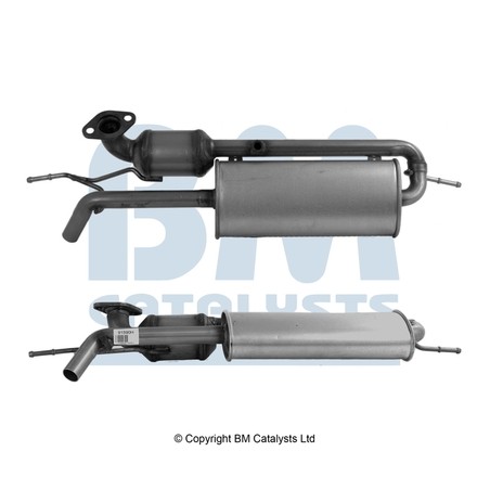 Catalyseur Pour Smart Fortwo Cabrio A4514900081 A4514900781 A4514900981