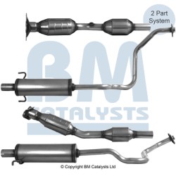 Catalyseur Pour Toyota Prius 1741021490 1741021500
