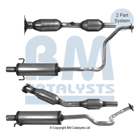 Catalyseur Pour Toyota Prius 1741021490 1741021500