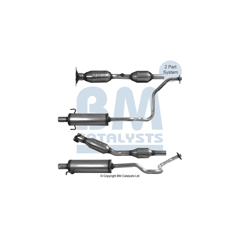 Catalyseur Pour Toyota Prius 1741021490 1741021500