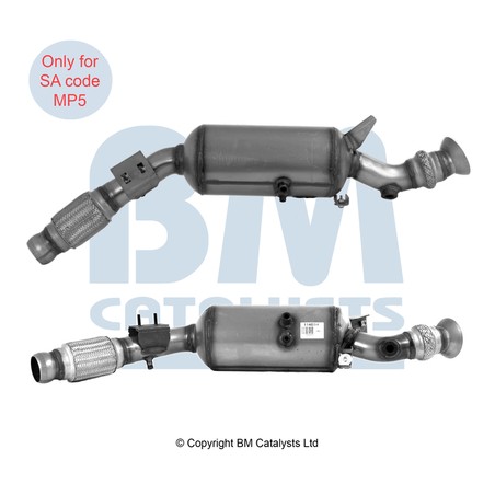 FAP Filtre à Particules Pour MERCEDES Sprinter 3,5-T Autobus/Autocar