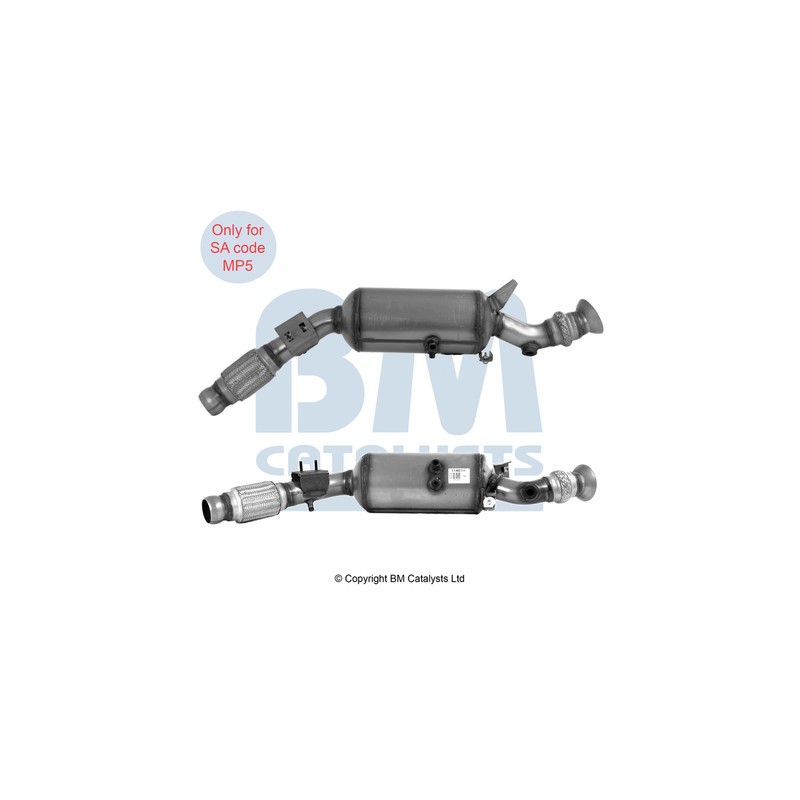 FAP Filtre à Particules Pour MERCEDES Sprinter 3,5-T Autobus/Autocar