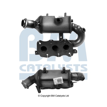 Catalyseur Pour Renault Twingo III Smart Forfour Fortwo Coupé